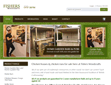 Tablet Screenshot of fisherswoodcrafts.co.uk
